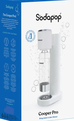 SODAPOP Wassersprudler Cooper Pro, weiß, 1x 850ml PET-Flasche Online