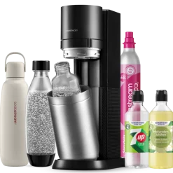 DUO Titan Wassersprudler Bundle Titan Allround + Sirup ^ Sodastream New