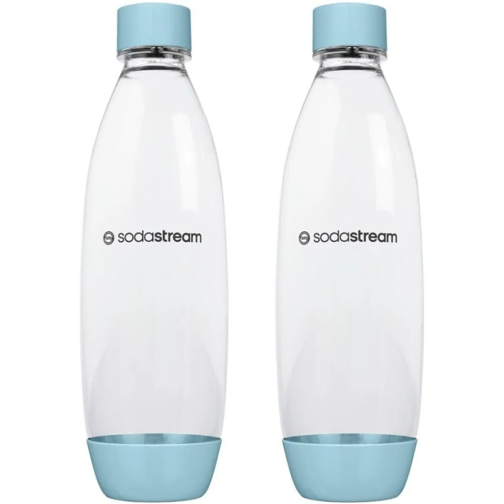 Duo Twinpack Fuse 1l DWS hellblau ^ Sodastream