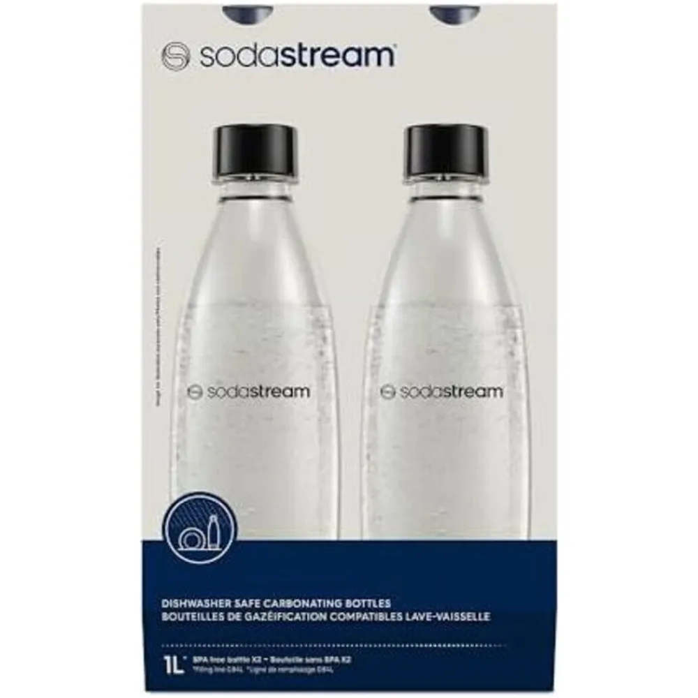 Duo Twinpack Fuse 1l DWS hellblau ^ Sodastream