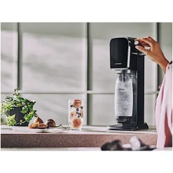 Wassersprudler Art mit CO2-Zylinder und 1L spülmaschinenfeste Flasche ^ Sodastream Clearance