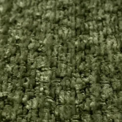 Sofa-Garnitur -Q28, L-Sofa Couch Loungesofa, Stoff Chenille (270 g/m²) Liegefläche rechts 60x310x150cm ~ grün ^ MCW
