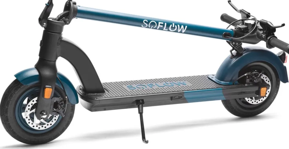 - SO4 pro E-Scooter 10,5 Ah, blk/grn, dt. Straßenzul. ^ SoFlow Hot