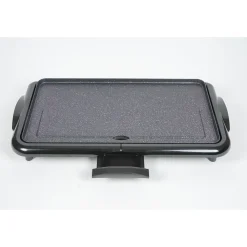 SOGO Elektrischer Tischgrill mit Stone-Finish-Beschichtung - 46x26CM - 2000W New