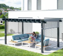 Sojag Aluminium Pergola Yamba 10x16 inkl. Sonnensegel