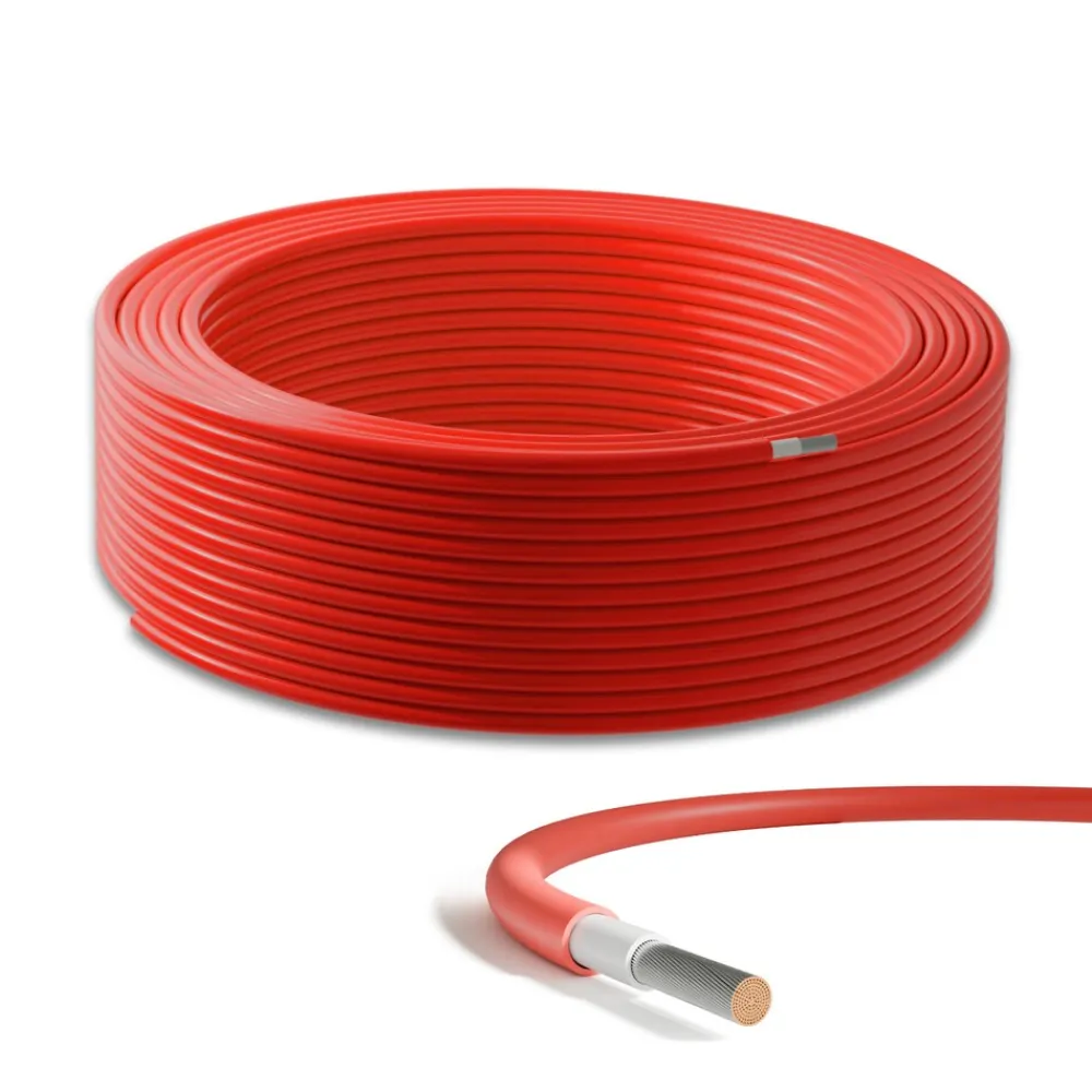 Solarkabel 4mm² rot 25m H1Z2Z2-K Solarleitung für Photovoltaik & Solaranlagen ^ Diverse Online