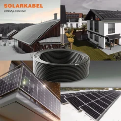 Solarkabel 6mm² schwarz 25m H1Z2Z2-K Solarleitung für Photovoltaik & Solaranlagen ^ Diverse Best