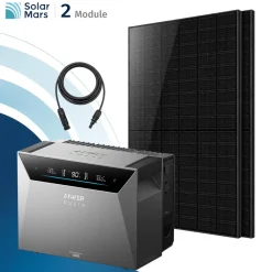 SolarMars ® 1000W Balkonkraftwerk mit Speicher, Anker SOLIX Solarbank 4 E5000 Pro,5kWh Sale