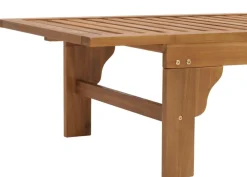 MCW Sonnenliege -N48, Relaxliege Gartenliege Liegestuhl, Massiv-Holz Akazie MVG-zertifiziert Outlet
