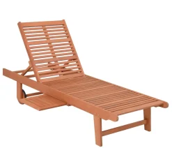 Sonnenliege SAN DIEGO, braun, inkl. Auflage ^ Garden Pleasure Clearance