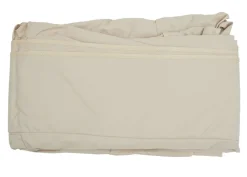Sonnenschirmbezug T44, 8 Streben 3x3m Polyester, Ersatz-Bezug für Doppel-Ampelschirm T44 ~ creme mit Flap ^ MCW Hot