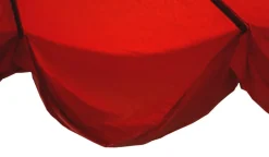 Sonnenschirm Carpi Pro, Gastronomie Marktschirm ohne Volant Ø 5m Polyester/Alu 28kg ~ anthrazit mit Ständer ^ MCW Online