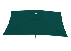 Sonnenschirm Castellammare, Gartenschirm, 2x3m rechteckig neigbar, Polyester/Alu 4,5kg UV-Schutz 50+ ~ grün ^ MCW Sale