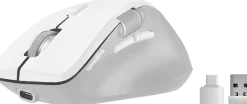 LIBERA Rechargeable Mouse - Wireless, Bluetooth, Silent, white ^ Speedlink Sale