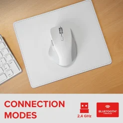 LIBERA Rechargeable Mouse - Wireless, Bluetooth, Silent, white ^ Speedlink Sale
