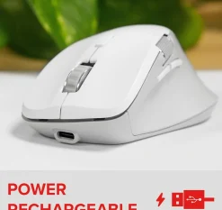 LIBERA Rechargeable Mouse - Wireless, Bluetooth, Silent, white ^ Speedlink Sale