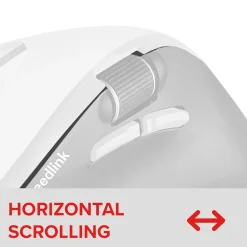 LIBERA Rechargeable Mouse - Wireless, Bluetooth, Silent, white ^ Speedlink Sale