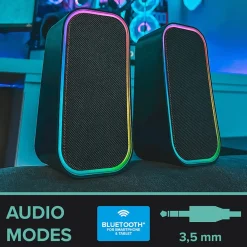 Speedlink TOKEN RGB Gaming Stereo Speaker, black Discount