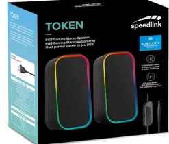 Speedlink TOKEN RGB Gaming Stereo Speaker, black Discount