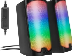Speedlink TONOS RGB Gaming Stereo Speaker, black New