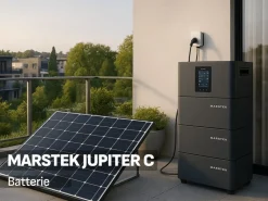 Speicher MARSTEK Jupiter C + Plus Solarspeicher 2,56 kWh LiFePO4 Solarakku für PV Systeme Balkonkraftwerk, IP65, 6000 Zyklen, WIFI und Bluetooth, Solar-Batterie ^ SUNNIVA Sale