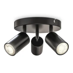 B.K.Licht Spotleuchte, schwarz, 3xGU10/max. 5W exkl. New