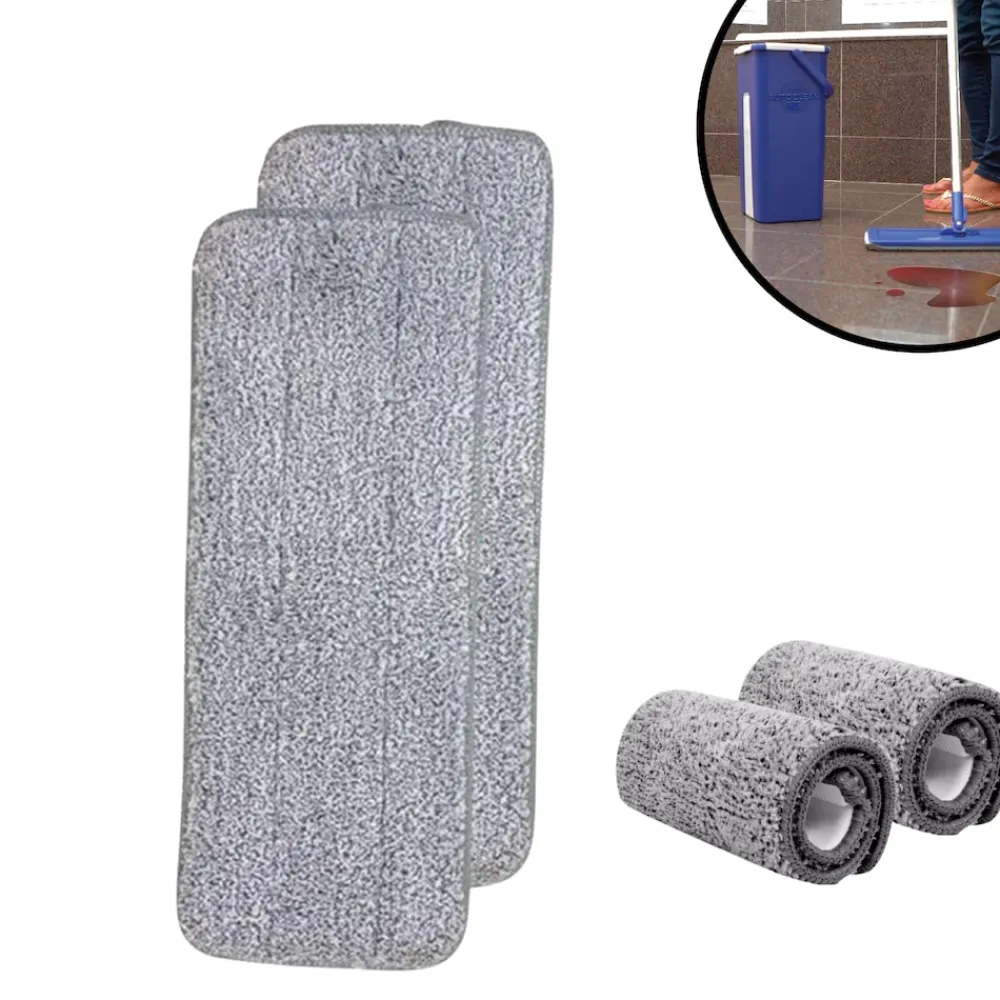Starlyf ® Ersatzmatten - Autoclean Mop Pads Autoclean Mop grau Best