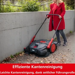 Kehrmaschine Handkehrmaschine Durosweep 77 Pro 18 V, ohne Akku - 103105 ^ Starmix