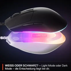 SteelSeries Rival 3 Gen 2 - Schwarz Gaming-Maus New