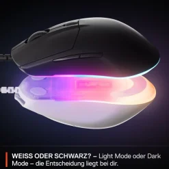 SteelSeries Rival 3 Gen 2 - Schwarz Gaming-Maus New