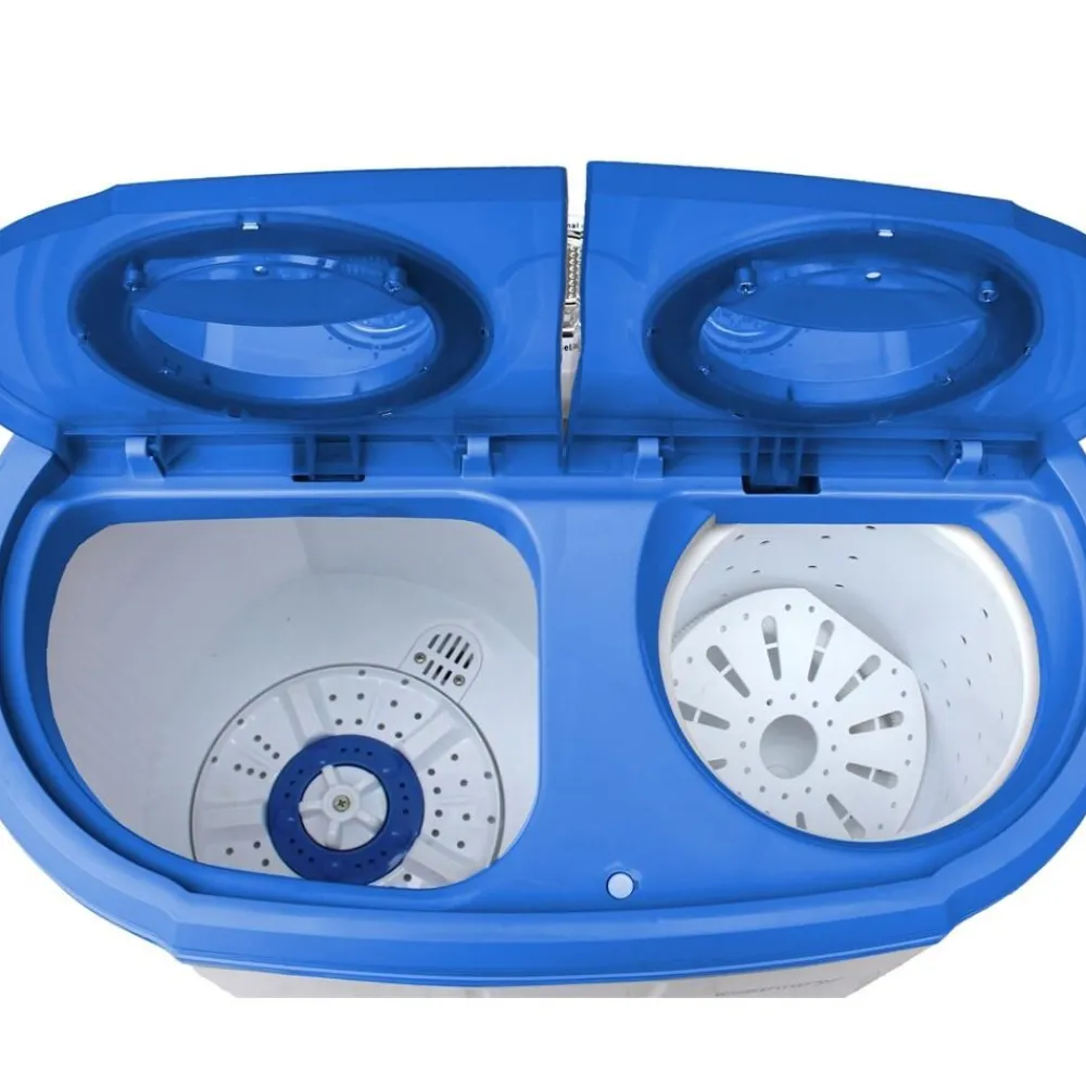 Mini-Waschmaschine Camping 3kg Schleuderfunktion 2 Kammern ^ Steinborg Sale