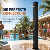 Strattore Solardusche / Gartendusche - Ocean in Schwarz Sale
