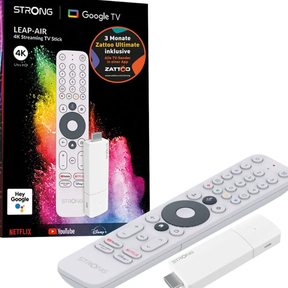 LEAP-AIR Ultimate Google TV Streaming Stick ^ Strong Outlet