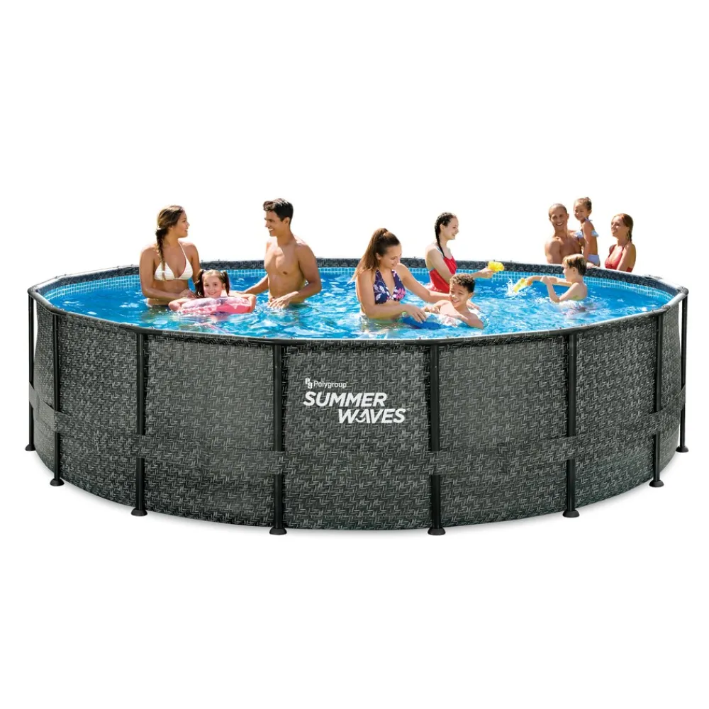 SummerWave Summer Waves Elite Pool 488 x 488 x 122 cm Discount
