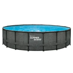 Summer Waves Elite Pool 549x 549 x 132 cm ^ SummerWave Discount