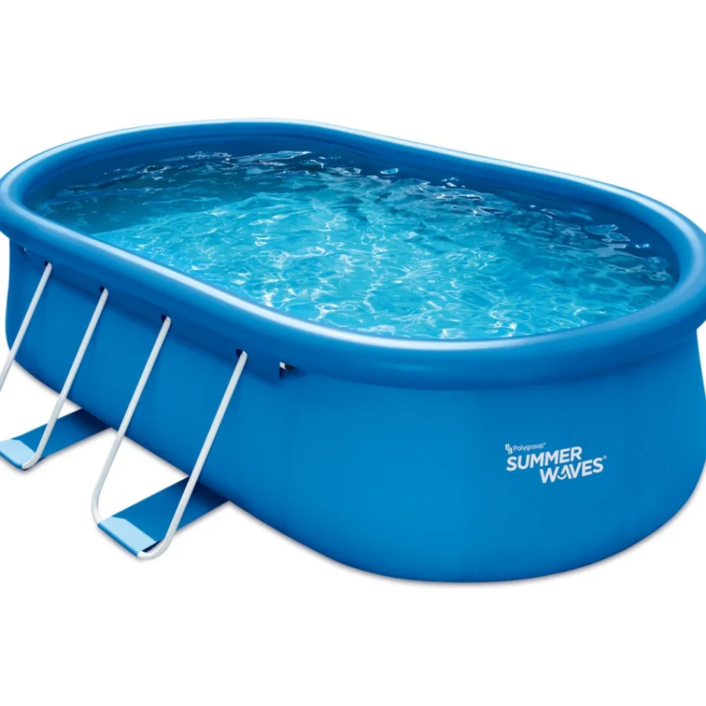 Summer Waves Quick Set Pool 457x305x107 cm blau ^ SummerWave Best