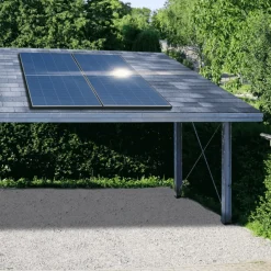 SUNNIVA ® 920W Balkonkraftwerk BIFAZIAL FULLBLACK komplett Steckdose EcoFlow 800 Watt Wechselrichter, PV Solaranlage Komplettset, 2x 460W N-Type Glas-Glas Bifacial Solarmodule, 5m Kabel & 4x 1m Solarkabel New