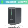 SUNNIVA ® 3000W Balkonkraftwerk Deye mit 6,72 kWh Speicher MARSTEK B2500-D, BIFAZIAL FULLBLACK komplett Steckdose, PV Solaranlage Komplettset mit Solarspeicher, 6x 500W N-Type Glas Bifacial Module Discount