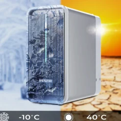 SUNNIVA ® 2000W Balkonkraftwerk Deye mit 2,24 kWh Speicher MARSTEK B2500-D, BIFAZIAL FULLBLACK komplett Steckdose, PV Solaranlage Komplettset mit Solarspeicher, 4x 500W N-Type Glas Bifacial Module
