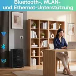 ® 1000W Balkonkraftwerk mit 2,12 kWh Speicher MARSTEK Venus A, BIFAZIAL FULLBLACK komplett Steckdose, PV Solaranlage Komplettset mit Solarspeicher, 2x 500W N-Type Glas Bifacial Module ^ SUNNIVA Discount