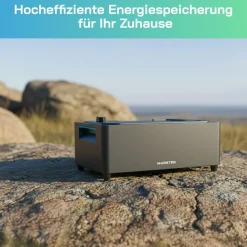 ® 2760W Balkonkraftwerk mit 7,68 kWh Speicher MARSTEK Jupiter C + Plus, BIFAZIAL FULLBLACK komplett Steckdose, PV Solaranlage Komplettset mit Solarspeicher, 6x 460W N-Type Glas-Glas Bifacial PV ^ SUNNIVA Online