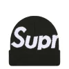 Supreme Big Logo Beanie (FW25) Black Hot