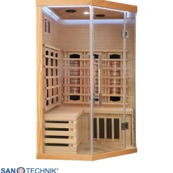 Sanotechnik SUPREME Infrarotkabine 2 Pers. 120x120x190 cm (Bausatz) Sale