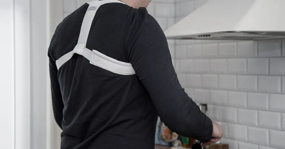 SWEDISH POSTURE Flexi Haltungsstütze weiss L-XL Discount