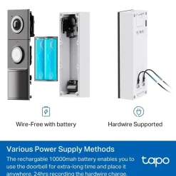 TP-LINK Tapo D235 - Video-Türklingelkamera Sale
