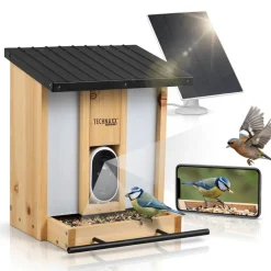 Technaxx WLAN Vogelfutterhaus mit KameraTX-384 WLAN Birdcam New