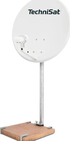 Technisat Balkonständer | Standhalterung für TECHNITENNE 60/70, 1 Meter Masthöhe Hot