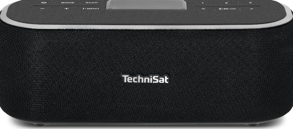 Technisat DIGITRADIO BT 1 | Bluetooth-Lautsprecher mit DAB+, UKW, Akku | schwarz Best
