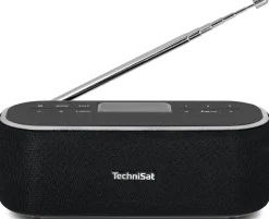 Technisat DIGITRADIO BT 1 | Bluetooth-Lautsprecher mit DAB+, UKW, Akku | schwarz Best