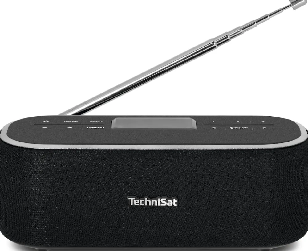 Technisat DIGITRADIO BT 1 | Bluetooth-Lautsprecher mit DAB+, UKW, Akku | schwarz Best